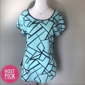 ❎DONATED❎ Espresso Geometric Top
